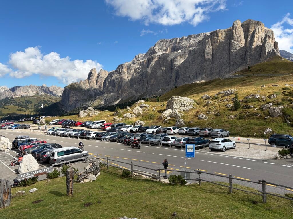Forcella del Sassolungo 纜車（棺材纜車）